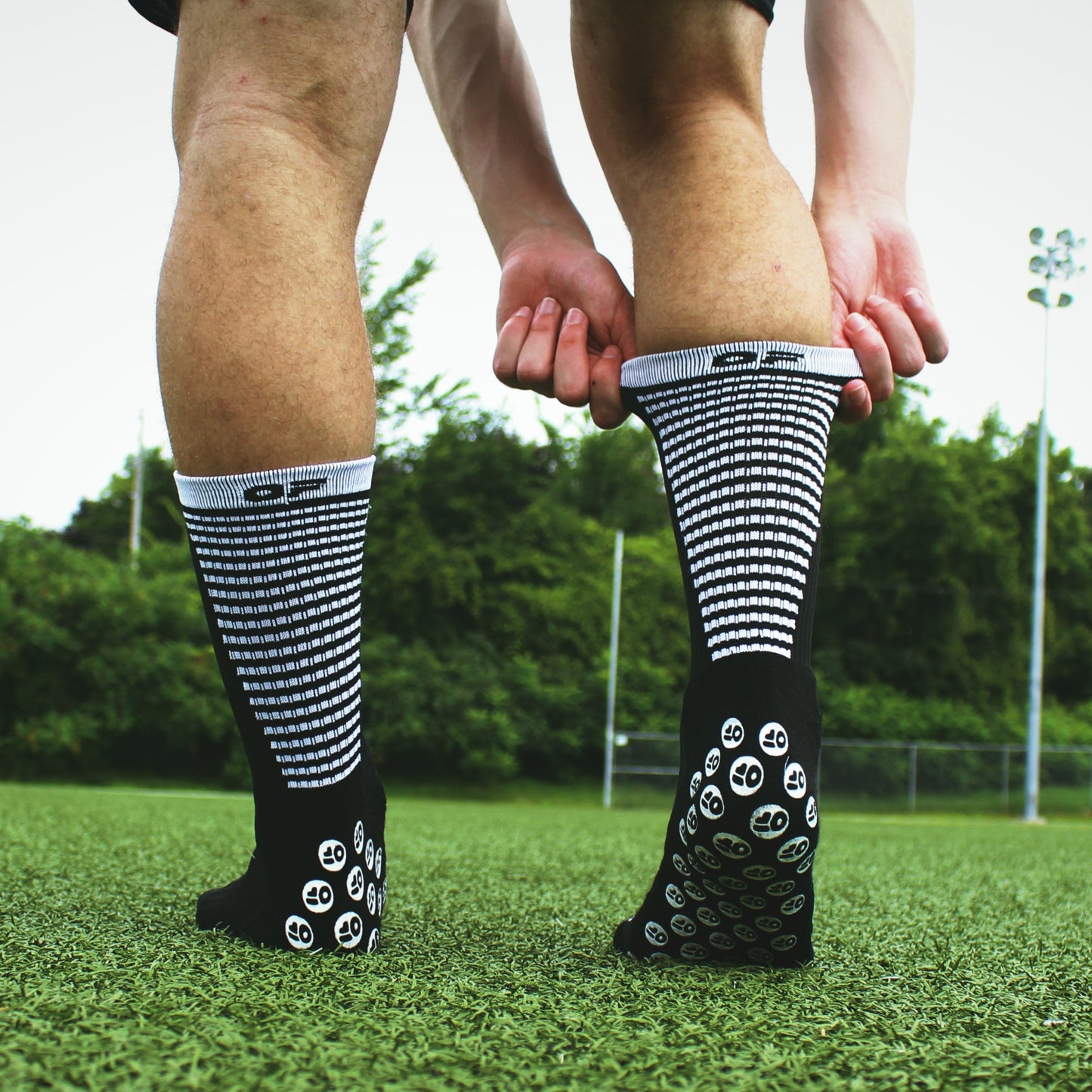 Grip socks Noir Objectif Footballeur