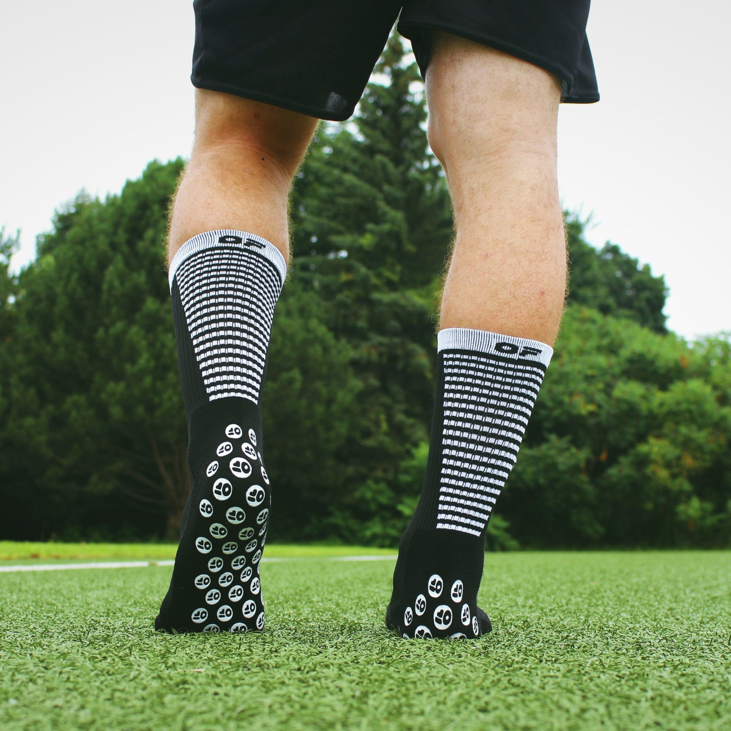 Grip socks Noir Objectif Footballeur
