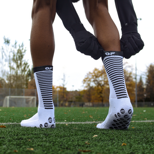 OF Grip socks  Chaussette antidérapante de soccer – Objectif