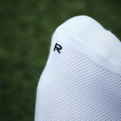 Grip socks White Objectif Footballeur Mid-calf length